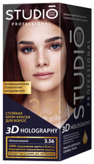 Крем-краска Studio Professional 3.56 темная вишня, 120мл