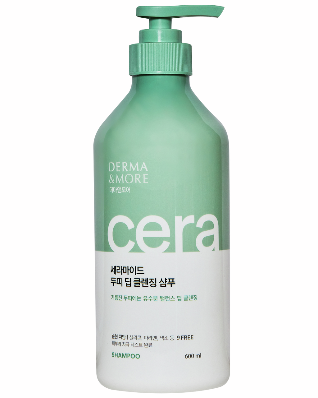 Шампунь Kerasys Derma & More глубокое очищение, 600мл