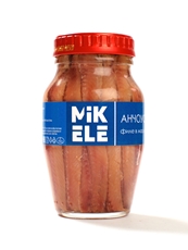 Анчоусы Mikele в подсолнечном масле филе, 157г