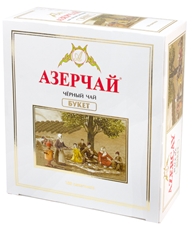 Чай Азерчай черный букет (2г x 100шт), 200г