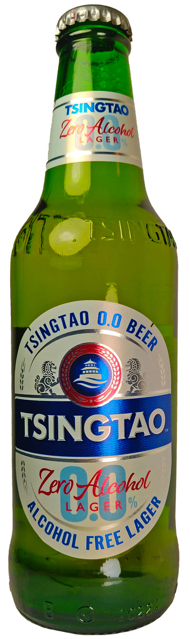 Изображение товара Пиво Tsingtao светлое безалкогольное, 0.33л