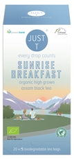 Чай Just T черный Sunrise Breakfast (3г x 20шт), 60г