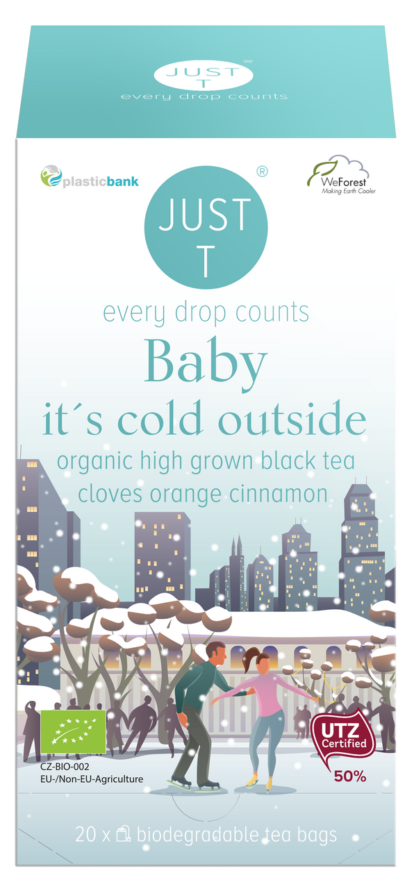 Чай Just T черный Baby It's cold outside (1.75г x 20шт), 35г