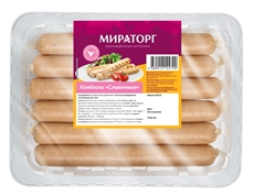 Колбаски Мираторг для гриля сливочные охлажденные, 400г