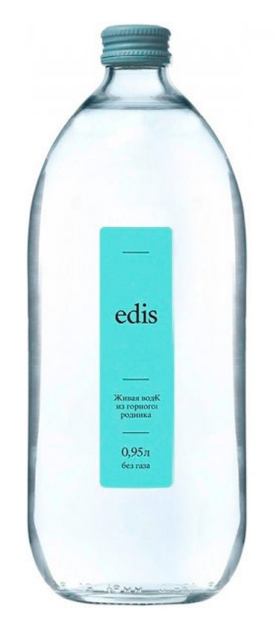 Изображение товара Вода Edis 950мл экологически чистая негазированная