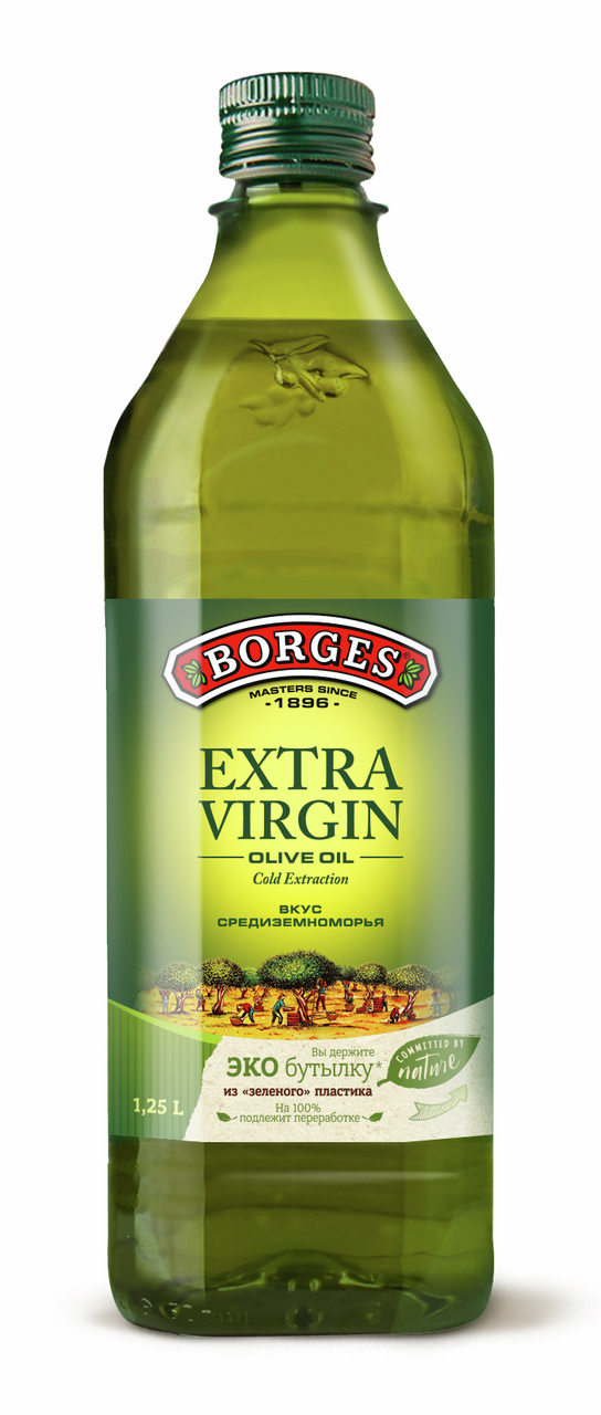 Масло Borges Extra Virgin оливковое, 1.25л