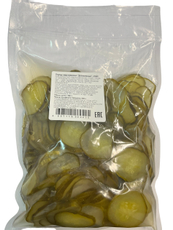 Огурцы маринованные деликатесные слайсы, 700г