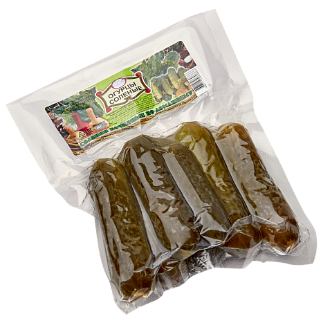 Огурцы соленые, 400г