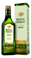Виски Royal Green в подарочной упаковке, 0.75л