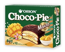 Пирожное Orion Choco Pie манго, 360г