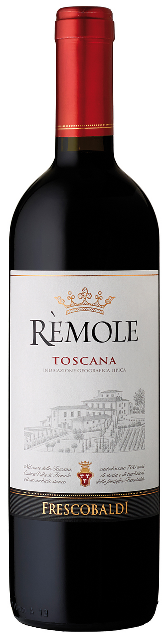 Изображение товара Вино красное полусухое Remole Rosso Frescobaldi 0.75л Италия