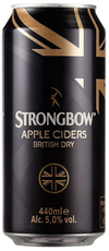 Сидр Strongbow Яблочный полусухой, 0.44л