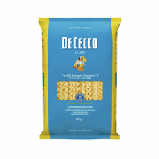 Макароны спирали De Cecco Fusili Lunghi Bucati №5, 500г