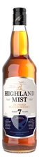 Виски шотландский Highland Mist 7 лет, 0.7л