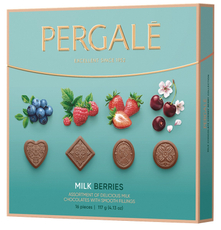 Набор Pergale подарочный конфеты вишнево-ягодная коллекция, 117г
