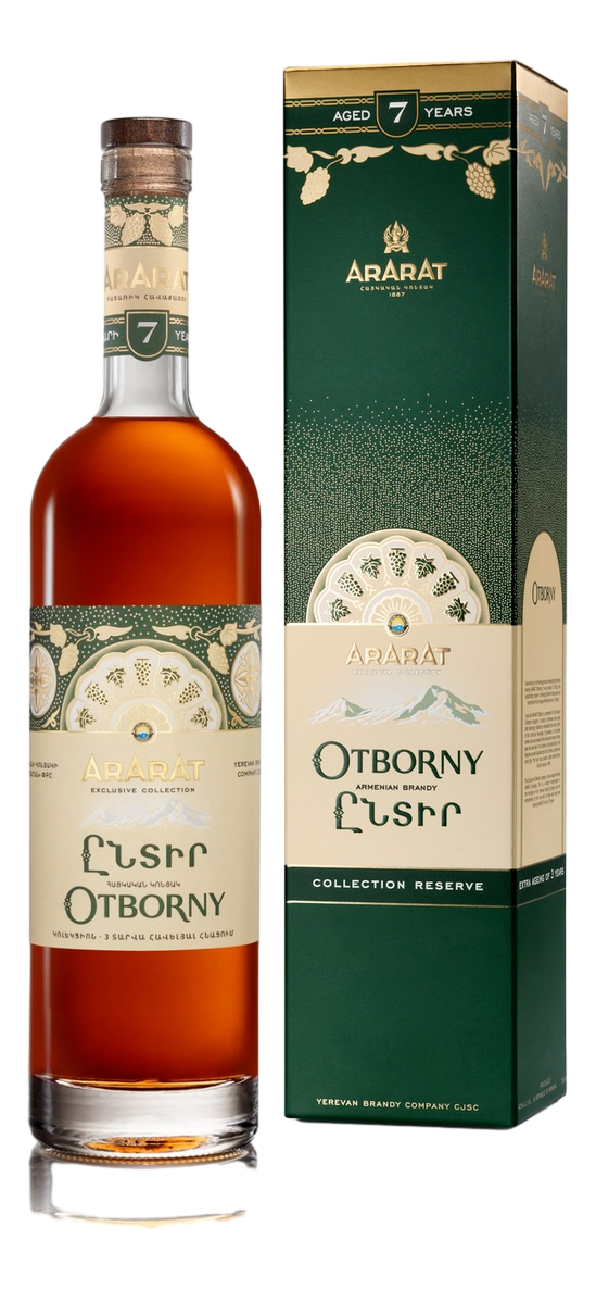 Коньяк Арарат Otborny в подарочной упаковке, 0.75л
