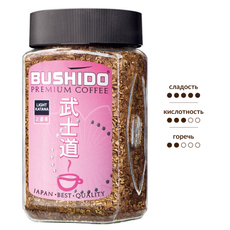 Кофе Bushido Light Katana растворимый, 100г