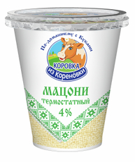 Мацони Коровка из Кореновки термостатный 4%, 300г