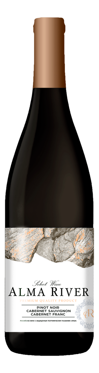 Вино Alma River Pinot Noir-Cabernet Sauvignon-Cabernet красное сухое, 0 ...