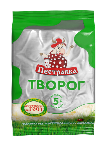 Творог Пестравка 5%, 180г