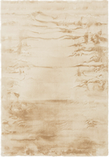 Tarrington House Коврик для ванной бежевый из искусственного меха кролика, 60 x 100см