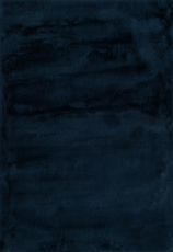 Tarrington House Коврик для ванной черный из искусственного меха кролика, 60 x 100см