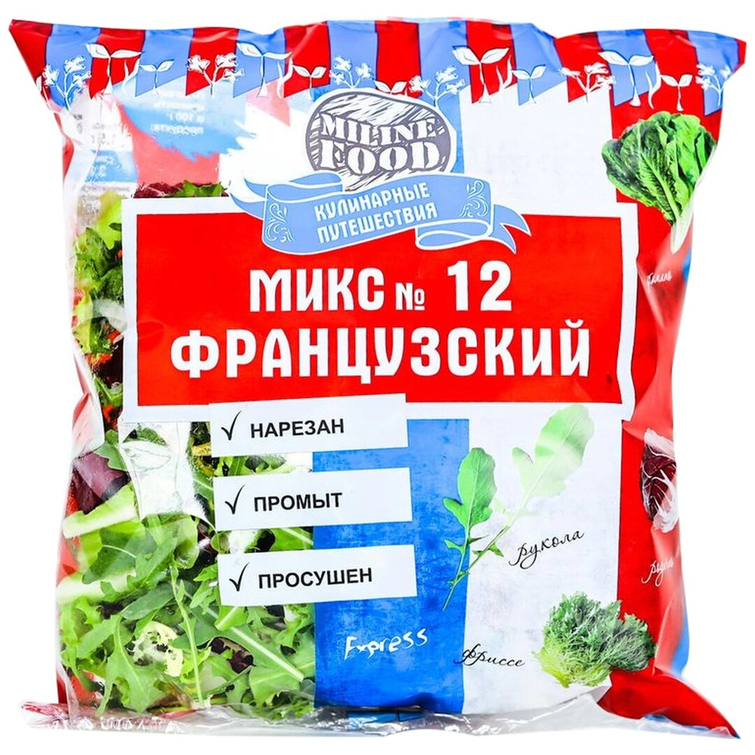 Микс салатный Miline Food Микс Французский, 120г купить с доставкой на дом,  цены в интернет-магазине