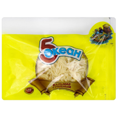 Кальмар 5 Океан сушеный, 150г