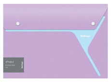 Папка-конверт Berlingo Xproject на 2 кнопках А4 300мкм