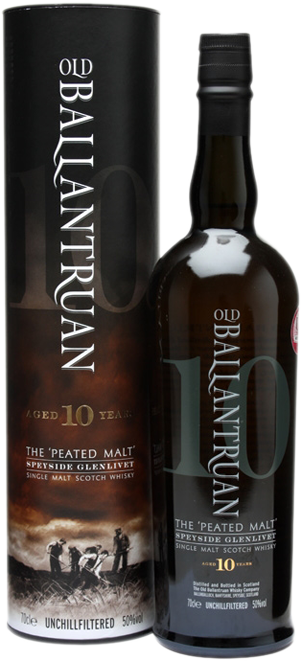Изображение товара Виски шотландский Old Ballantruan Speysid Glenliv 10 лет в подарочной упаковке, 0.7л