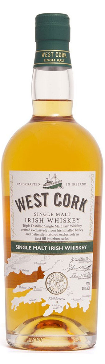 Виски West Cork Single Malt Irish, 0.7л купить по выгодной цене ...