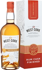 Виски West Cork Rum Cask Finished в подарочной упаковке, 0.7л