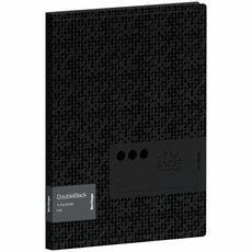 Папка Berlingo Double Black на 4 кольцах 600мкм, 24мм