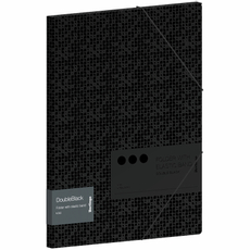 Папка Berlingo Double Black на резинке А4 600мкм