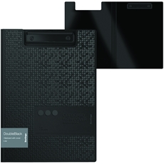 Папка-планшет Berlingo Double Black с зажимом А4 1300мкм