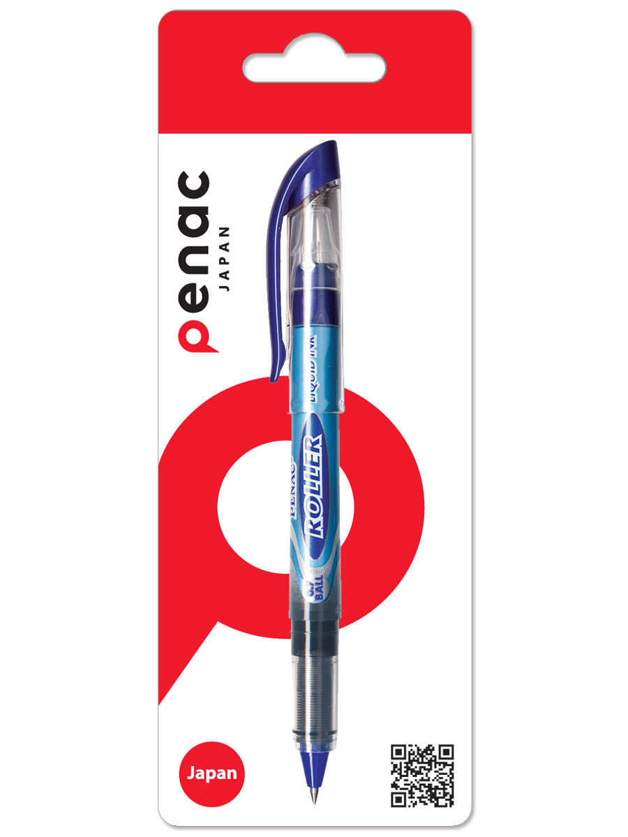 Роллер Penac Liquid Roller синий бластер, 0.7мм