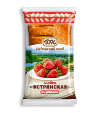 Слойка Дедовский хлеб истринская клубника, 70г