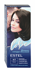 Крем-краска Estel Love для волос тон 4-7 Мокко, 100мл