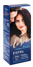Крем-краска Estel Love для волос тон 5-65 Спелая вишня, 100мл