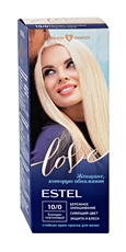 Крем-краска Estel Love для волос 10-0 блондин платиновый, 100мл