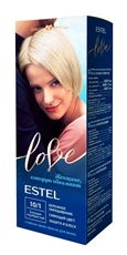 Крем-краска Estel Love для волос 10-1 блондин серебристый, 100мл