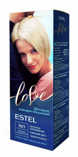Крем-краска Estel Love для волос 10-1 блондин серебристый, 100мл