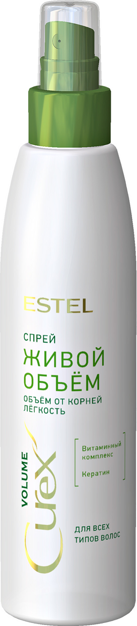 Изображение товара Спрей Estel Curex Volume для живого объема волос 200 мл