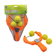 Набор 1Toy рогатка с шариками, 20см