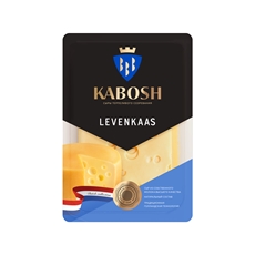 Сыр Кабош Levenkaas нарезка 45%, 125г