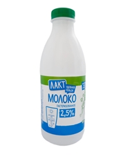 Молоко Лакт пастеризованное 2.5%, 850г