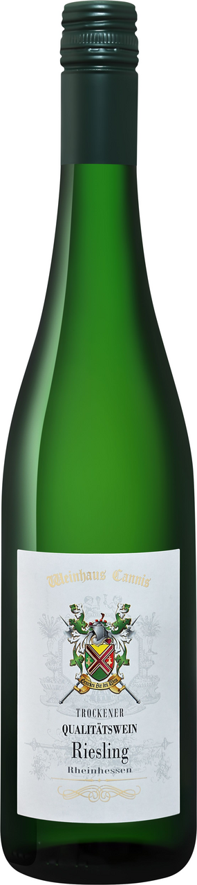 Вино Weinhaus Cannis Riesling белое полусухое, 0.75л
