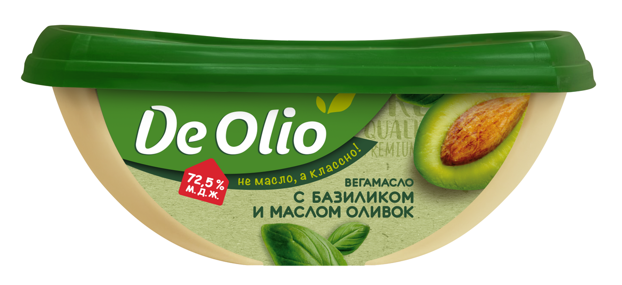 Вега-масло De Olio базилик и оливковое масло 72.5%, 220г купить с ...