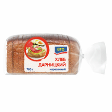 aro Хлеб Дарницкий нарезанный ржано-пшеничный, 700г