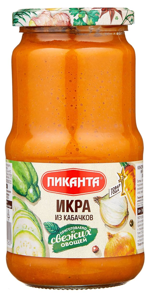 Икра Пиканта из кабачков, 450г купить с доставкой на дом, цены в ...
